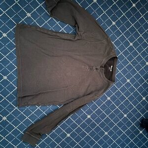 Madewell vintage black Henley